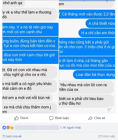 Bắt quả tang tin nhắn chồng lăng nhăng với nhân tình, cô vợ trẻ ủ mưu in hết ra rồi ép plastic gửi nhà nội - Ảnh 1.