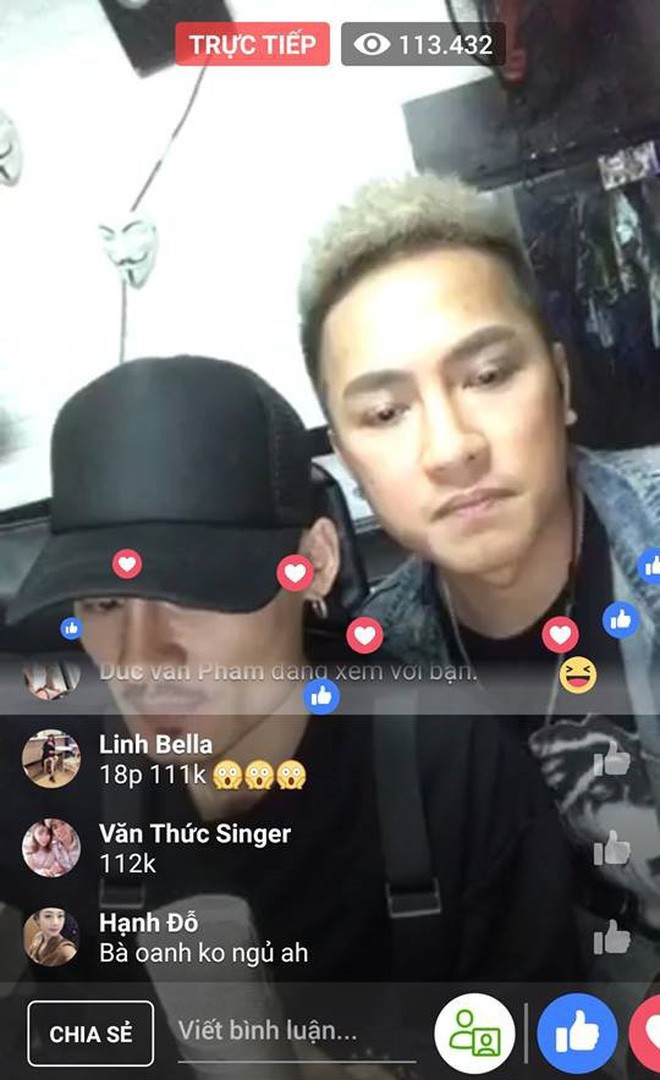 Hoa Vinh giao lưu cùng Châu Khải Phong tạo nên kỉ lục livestream 161k lượt tương tác cùng lúc - Ảnh 1.