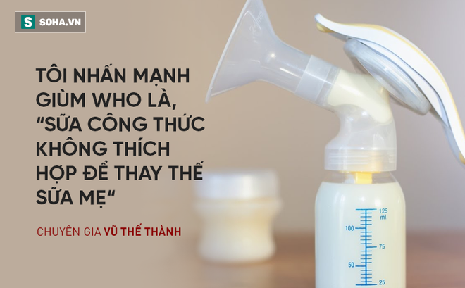 Chuyên gia Vũ Thế Thành: So về thành phần dinh dưỡng, sữa mẹ thua xa sữa bò, nhưng... - Ảnh 1.