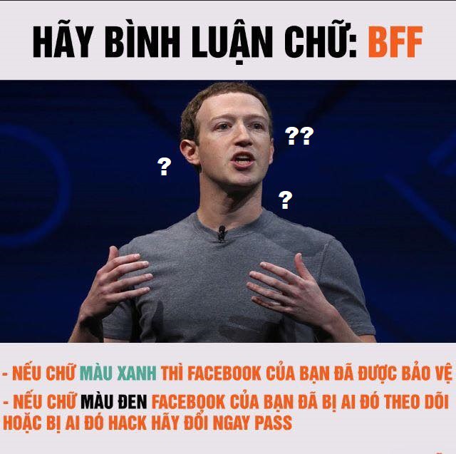 Nếu hôm nay đã bình luận “BFF” để kiểm tra xem Facebook có bị hack không, bạn phải biết sự thật này - Ảnh 2.