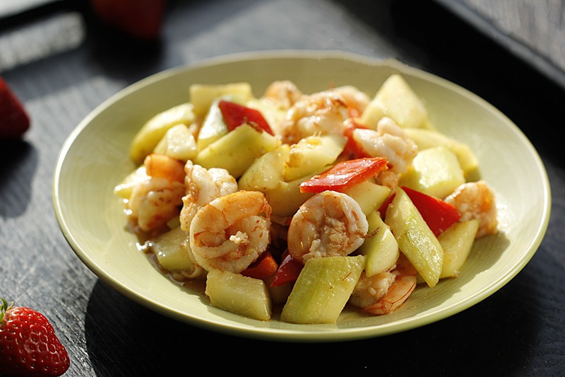 Tôm xào bầu món ngon dễ làm - Ảnh 5. Tôm xào bầu món ngon dễ làm - Ảnh 5.