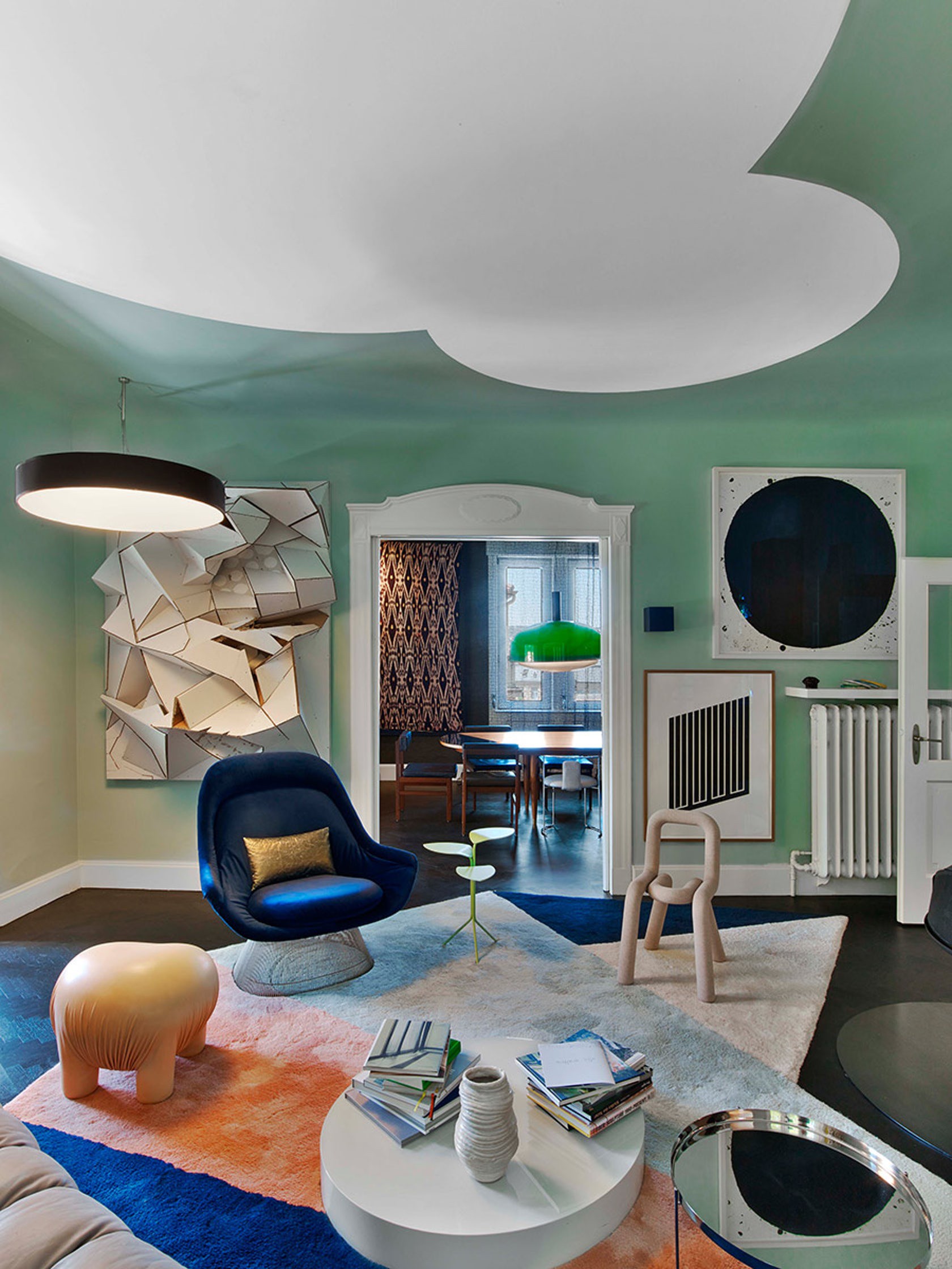 Ngắm ngôi nhà phòng nào cũng ấn tượng nhờ nội thất không đụng hàng - Ảnh 4. Ngắm ngôi nhà phòng nào cũng ấn tượng nhờ nội thất không đụng hàng - Ảnh 4.