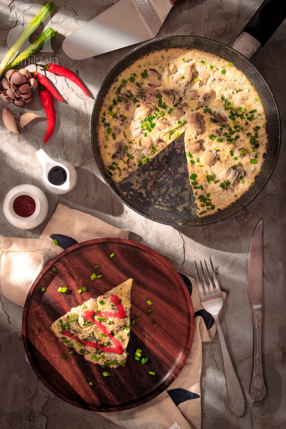 Chắc chắn ko ai cưỡng lại được món trứng chiên siêu cuốn hút này - Ảnh 8.