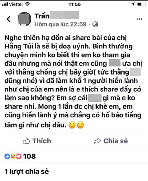 Chồng mới của Hằng Túi lần đầu tiên ra mặt khi vợ bị dân tình tố cướp người yêu của bạn thân - Ảnh 2.