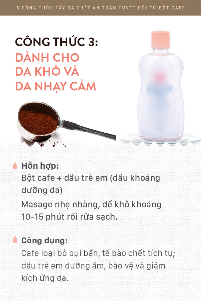 5 công thức tẩy da chết rẻ bèo mà siêu lành tính bằng bã cafe giúp da mịn màng xuyên suốt ngày hè - Ảnh 8.