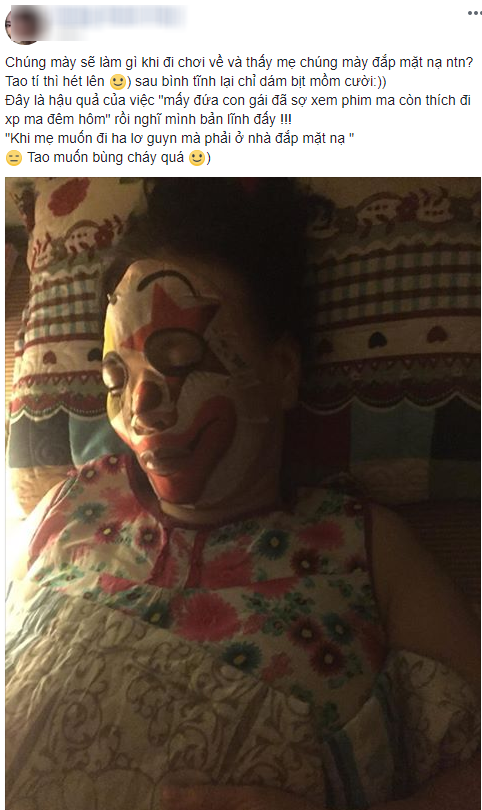 Đi chơi về muộn, cô gái phát hoảng khi nhìn thấy khuôn mặt biến dạng của mẹ nằm ở trên giường - Ảnh 1.