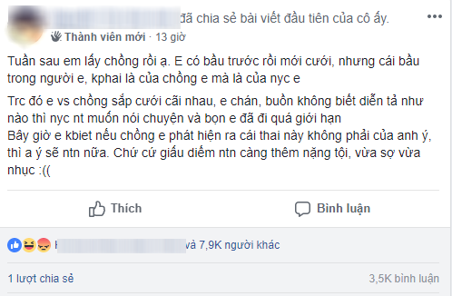 Chỉ một tuần nữa sẽ đám cưới nhưng lại có bầu với người yêu cũ, cô gái phân vân có nên bắt chồng đổ vỏ hay không - Ảnh 2.