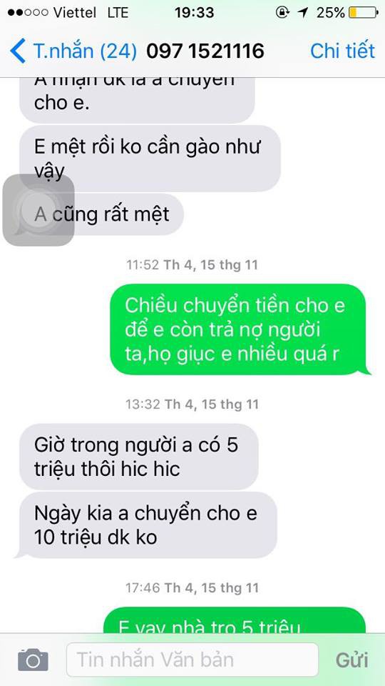 Vụ việc chàng trai bị tố bội bạc với bạn gái yêu 6 năm để cưới người khác và quỵt 40 triệu: Người trong cuộc nói gì? - Ảnh 7. Vụ việc chàng trai bị tố bội bạc với bạn gái yêu 6 năm để cưới người khác và quỵt 40 triệu: Người trong cuộc nói gì? - Ảnh 7.