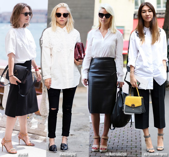 Hè ngập nắng cùng sơ mi trắng và 5 kiểu cách điệu chỉ với cùng 1 chiếc áo - Ảnh 1. Hè ngập nắng cùng sơ mi trắng và 5 kiểu cách điệu chỉ với cùng 1 chiếc áo - Ảnh 1.