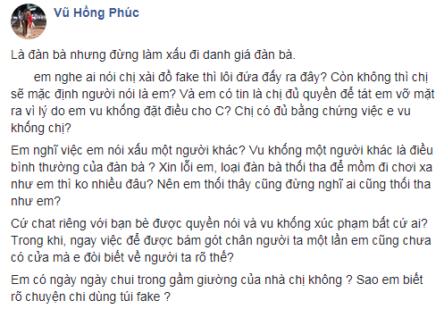 Cún Bông Vũ Hồng Phúc bức xúc vì bị đồn dùng túi Hermes hàng fake? - Ảnh 3.