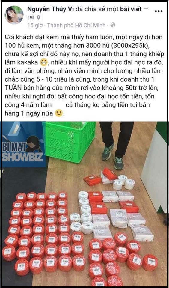 Khoe doanh số bán hàng rồi lên tiếng coi thường thu nhập của cử nhân, Thúy Vi lại tiếp tục ăn gạch - Ảnh 1.