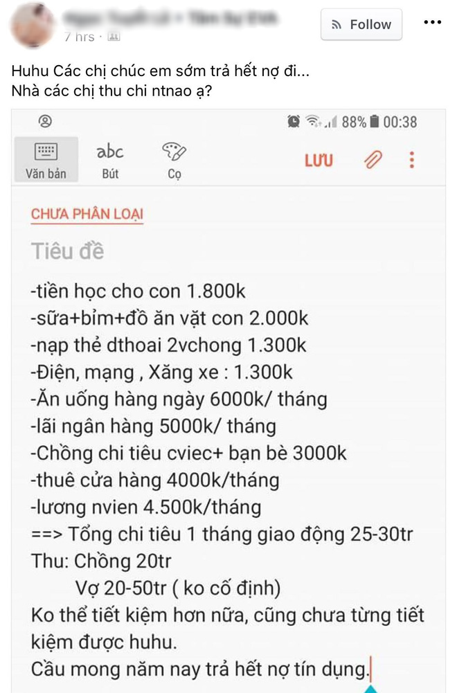 Khai thu nhập có lúc 70 triệu rồi than phiền chi những một nửa, mẹ trẻ không ngờ bị bóc tách ra con số ảo - Ảnh 1.