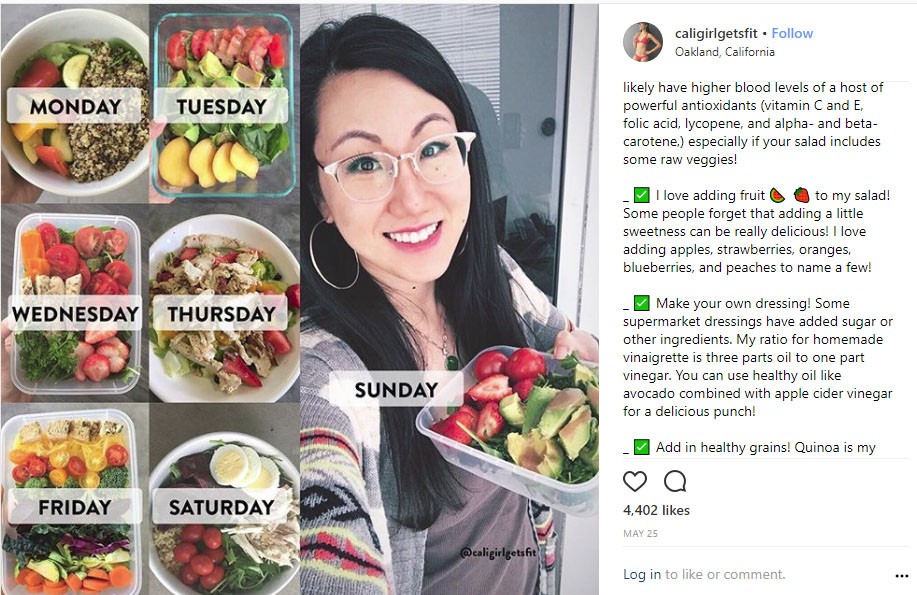 Nếu dùng mạng xã hội, bạn đừng bỏ qua thói quen ăn uống của Instagrammer nổi tiếng với hàng trăm ngàn người theo dõi này - Ảnh 10. Nếu dùng mạng xã hội, bạn đừng bỏ qua thói quen ăn uống của Instagrammer nổi tiếng với hàng trăm ngàn người theo dõi này - Ảnh 10.