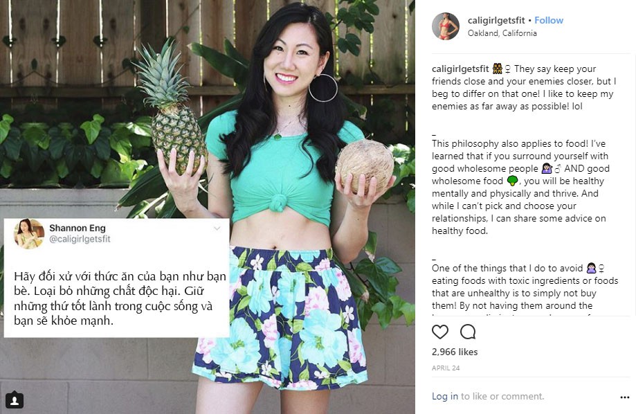 Nếu dùng mạng xã hội, bạn đừng bỏ qua thói quen ăn uống của Instagrammer nổi tiếng với hàng trăm ngàn người theo dõi này - Ảnh 11. Nếu dùng mạng xã hội, bạn đừng bỏ qua thói quen ăn uống của Instagrammer nổi tiếng với hàng trăm ngàn người theo dõi này - Ảnh 11.