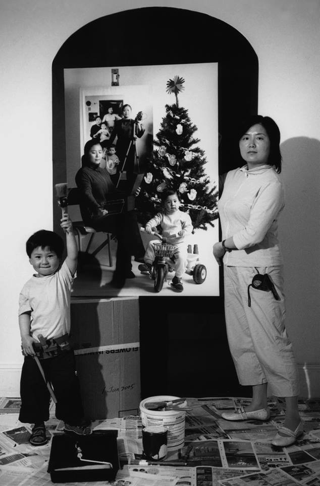 Bộ ảnh bà mẹ đơn thân Đài Loan đang lan truyền trên MXH: Mỗi bức ảnh của hiện tại bao gồm cả những năm tháng trưởng thành của con - Ảnh 5.