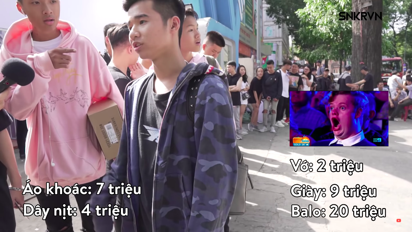 Clip: Xem giới trẻ Việt tự bóc set đồ của mình tại Sneaker Fest 2018 mà choáng, có bộ lên đến cả trăm triệu đồng! - Ảnh 9. Clip: Xem giới trẻ Việt tự bóc set đồ của mình tại Sneaker Fest 2018 mà choáng, có bộ lên đến cả trăm triệu đồng! - Ảnh 9.