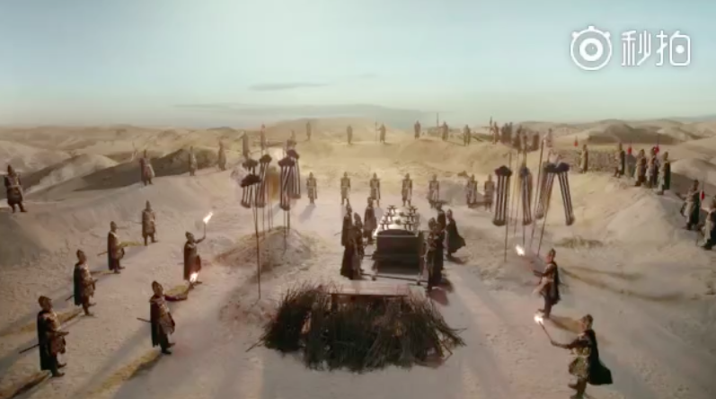 Th&aacute;i tử Nguyễn Kinh Thi&ecirc;n vừa từ ải chết trở về, Dương Mịch đ&atilde; g&acirc;y sốc khi cầm dao đ&acirc;m ch&agrave;ng  - Ảnh 3.