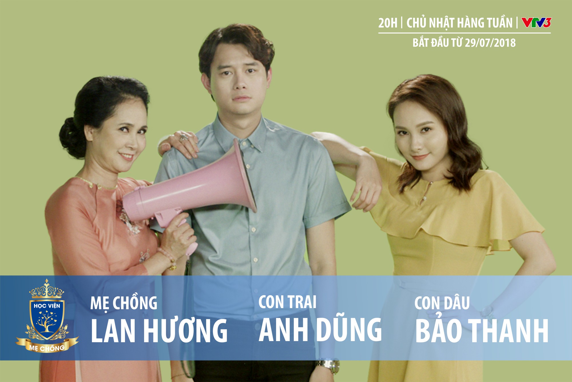 Sau Sống chung với mẹ chồng - NSND Lan Hương, Bảo Thanh, Anh Dũng lần đầu t&aacute;i hợp  - Ảnh 2.