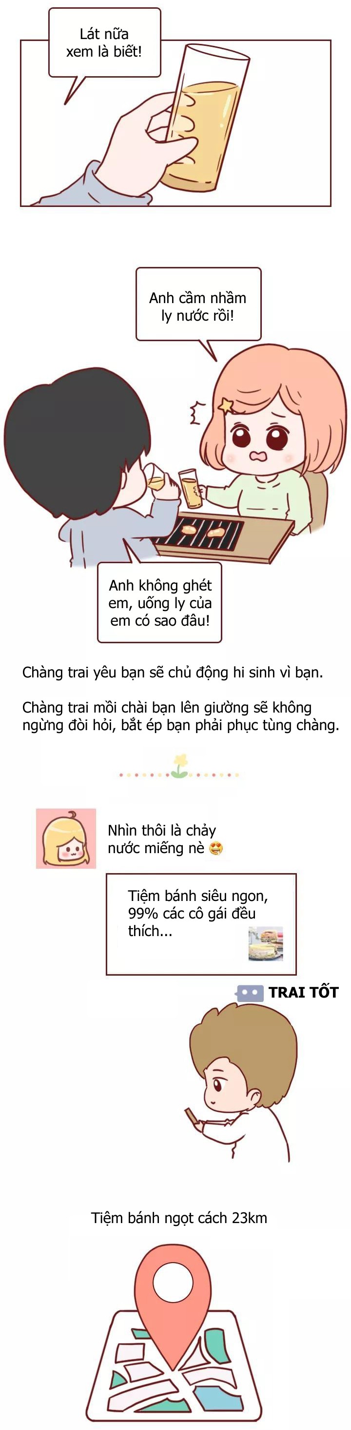 Truyện tranh: Khác biệt chuẩn không cần chỉnh giữa đàn ông nghiêm túc và đàn ông gạ gẫm - Ảnh 6.