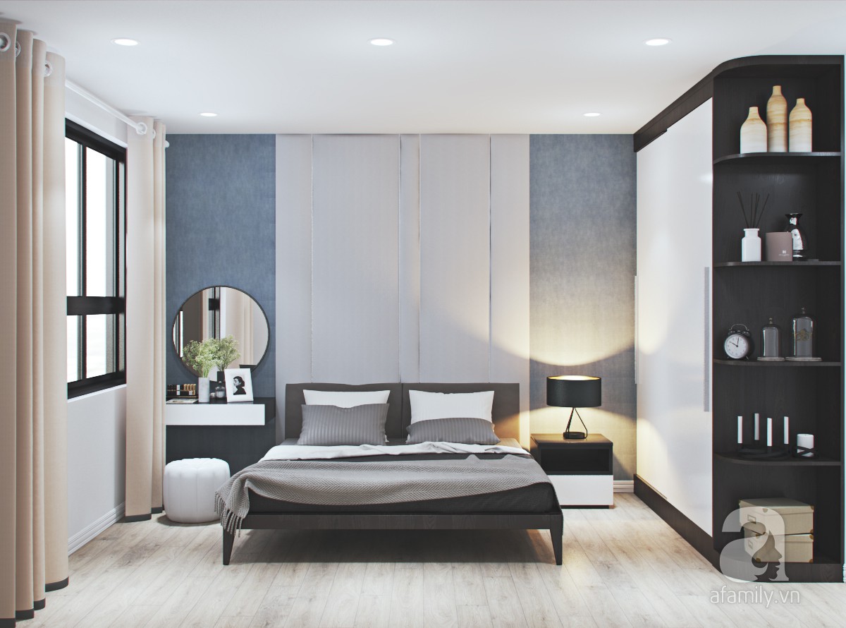 Tư vấn thiết kế và bố trí nội thất cho căn hộ 3 phòng ngủ với diện tích 121m² chưa đến 200 triệu - Ảnh 6.