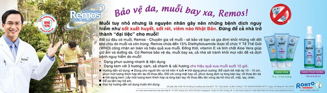 C&ugrave;ng Remos n&oacute;i &ldquo;kh&ocirc;ng&rdquo; với dịch sốt xuất huyết v&agrave; virus Zika - Ảnh 5.