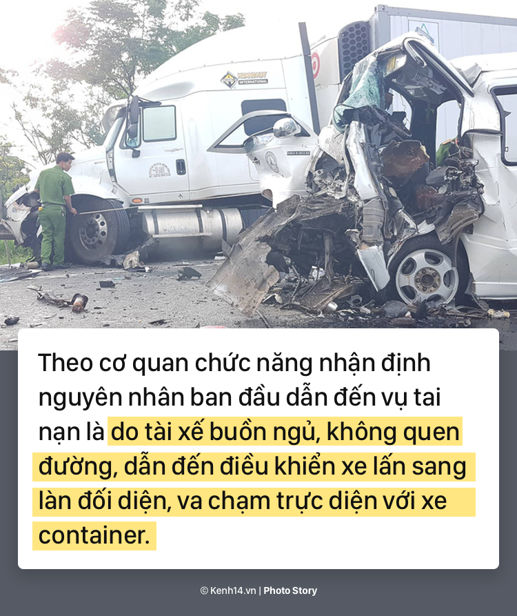 To&agrave;n cảnh vụ tai nạn thảm khốc: Xe rước d&acirc;u đ&acirc;m v&agrave;o xe container khiến 13 người tử vong - Ảnh 10.