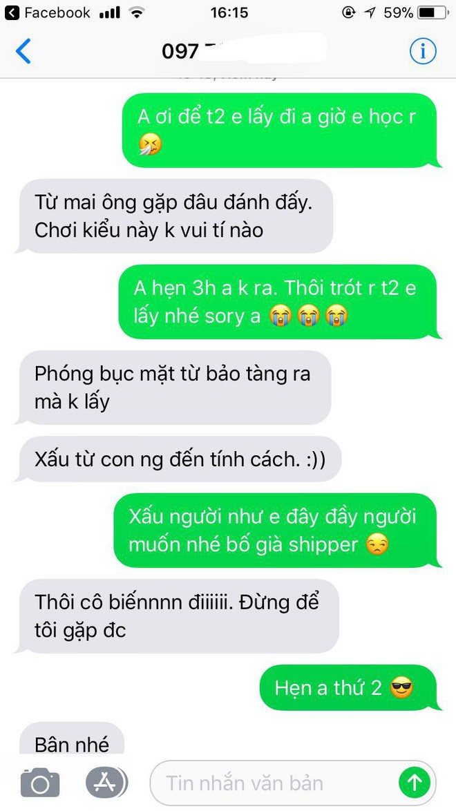 C&ocirc; g&aacute;i đăng đ&agrave;n tố anh shipper đ&atilde; giao h&agrave;ng trễ c&ograve;n mắng m&igrave;nh 1 tr&agrave;ng, ai ngờ d&acirc;n mạng chỉ thấy người đ&acirc;u vừa dễ thương vừa lầy lội - Ảnh 3.