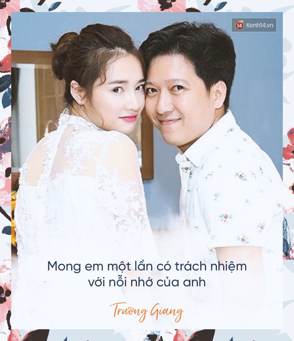 Trước khi về một nhà, Trường Giang đã từng dành cho Nhã Phương những câu nói đậm chất ngôn tình thế này đây! - Ảnh 4. Trước khi về một nhà, Trường Giang đã từng dành cho Nhã Phương những câu nói đậm chất ngôn tình thế này đây! - Ảnh 4.