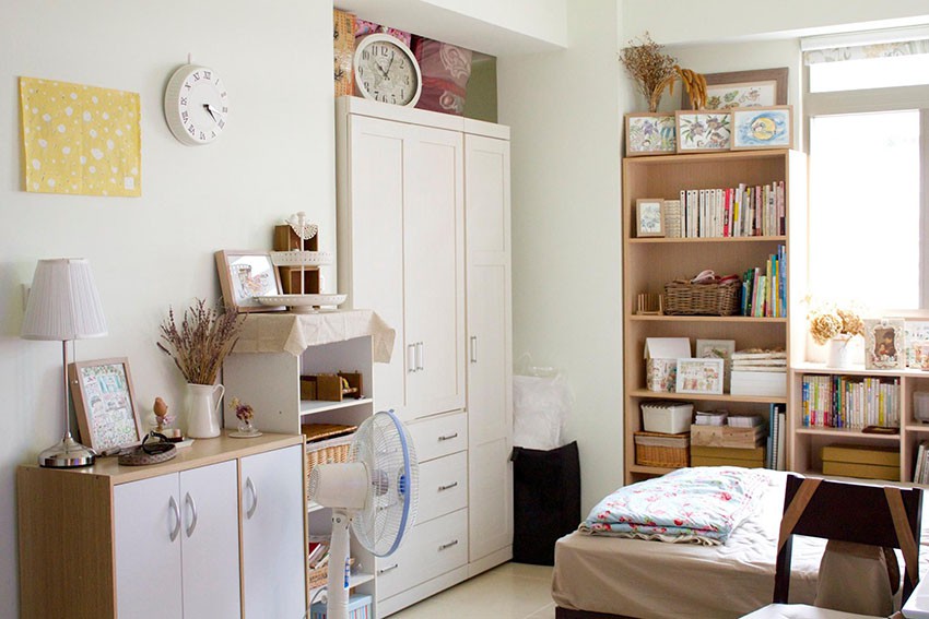 Bất ngờ với cách sắp xếp nội thất gọn gàng, thông minh trong căn hộ đi thuê của cô gái trẻ - Ảnh 5. Bất ngờ với cách sắp xếp nội thất gọn gàng, thông minh trong căn hộ đi thuê của cô gái trẻ - Ảnh 5.