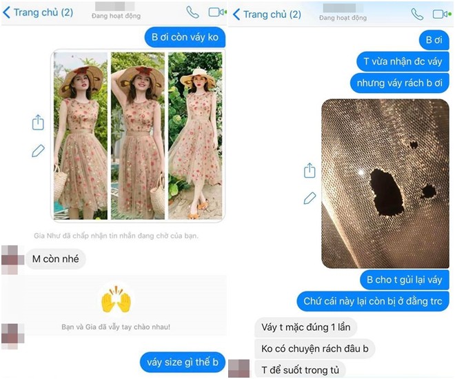 Đỉnh cao bán hàng online: Một chiếc váy cũ nhưng bán tận 3 lần - 2 người mất không tiền, kẻ còn lại nhận đồ rách - Ảnh 2. Đỉnh cao bán hàng online: Một chiếc váy cũ nhưng bán tận 3 lần - 2 người mất không tiền, kẻ còn lại nhận đồ rách - Ảnh 2.