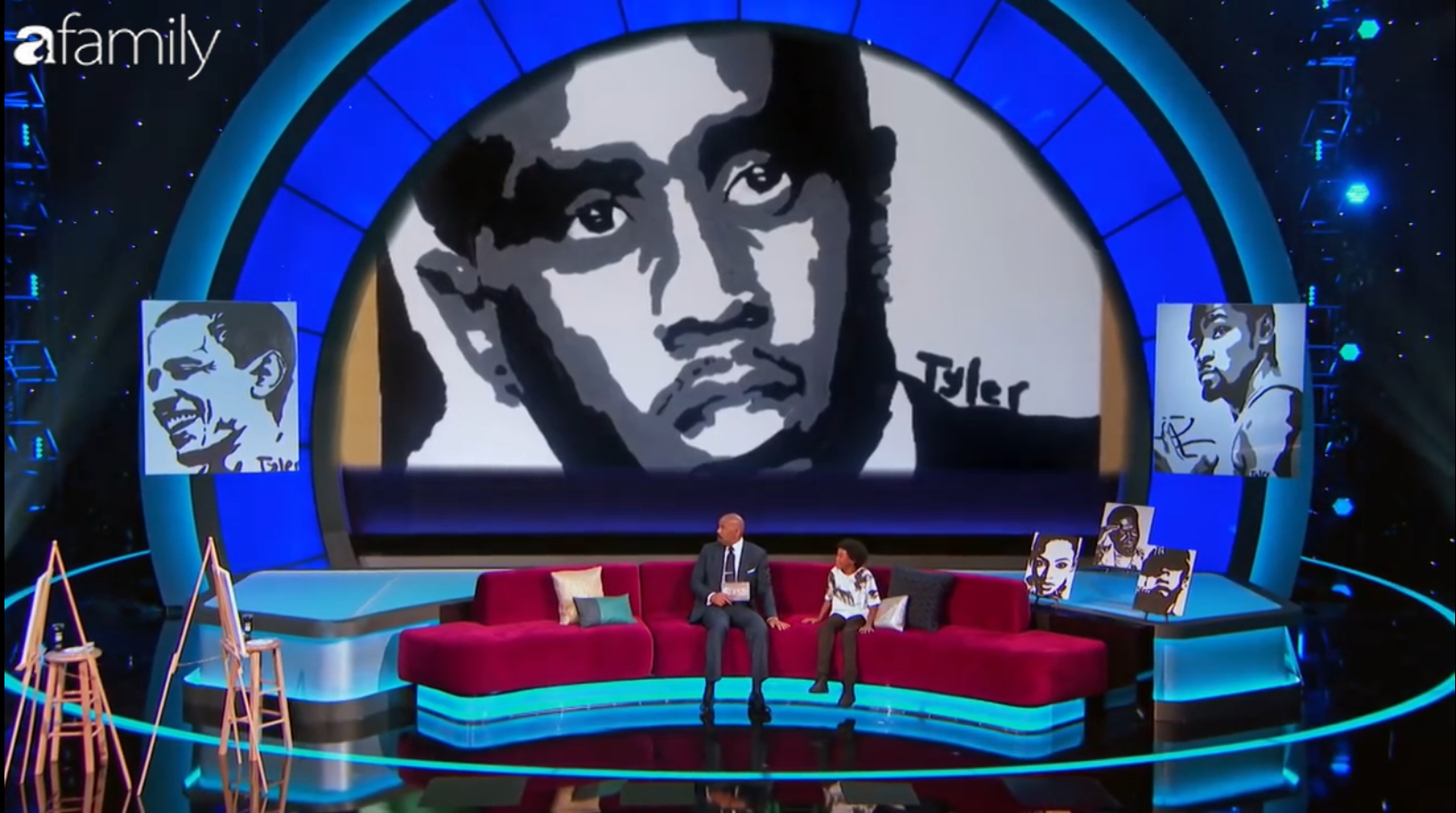 Họa sĩ nhí 11 tuổi khiến cả nước Mỹ kinh ngạc với khả năng vẽ tranh nghệ thuật xuất thần - Ảnh 3. Họa sĩ nhí 11 tuổi khiến cả nước Mỹ kinh ngạc với khả năng vẽ tranh nghệ thuật xuất thần - Ảnh 3.