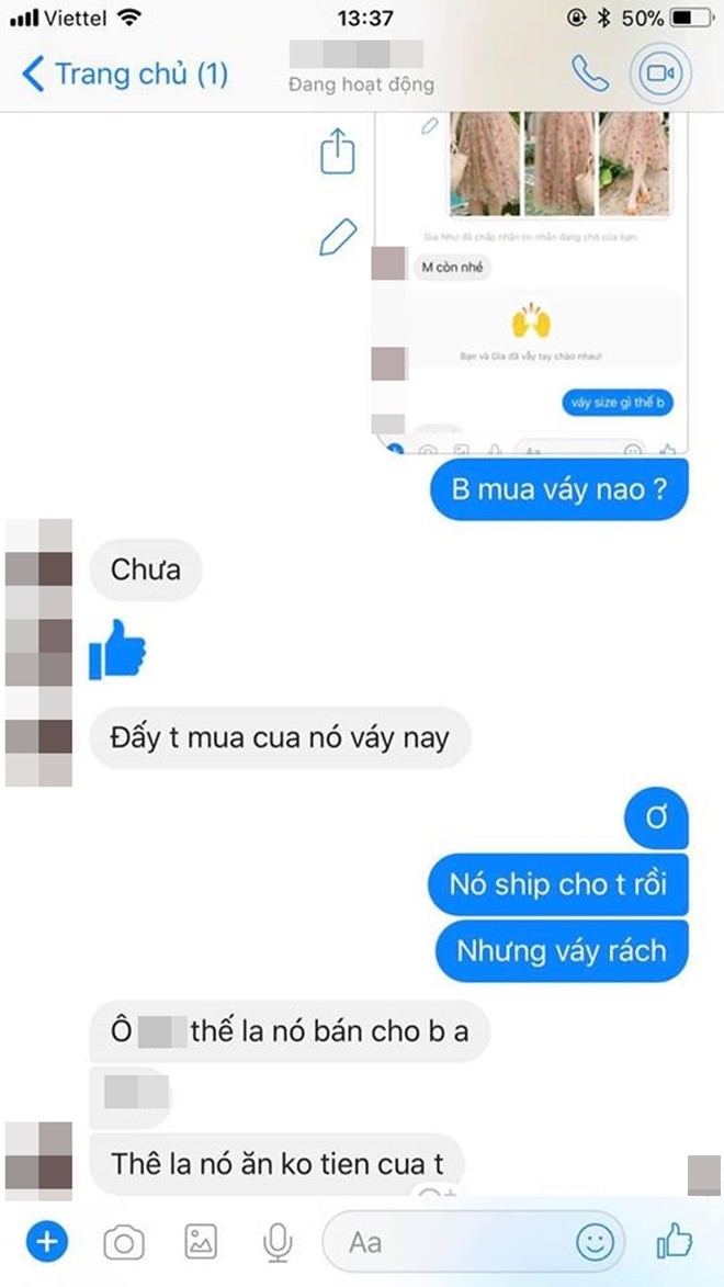 Đỉnh cao bán hàng online: Một chiếc váy cũ nhưng bán tận 3 lần - 2 người mất không tiền, kẻ còn lại nhận đồ rách - Ảnh 3. Đỉnh cao bán hàng online: Một chiếc váy cũ nhưng bán tận 3 lần - 2 người mất không tiền, kẻ còn lại nhận đồ rách - Ảnh 3.