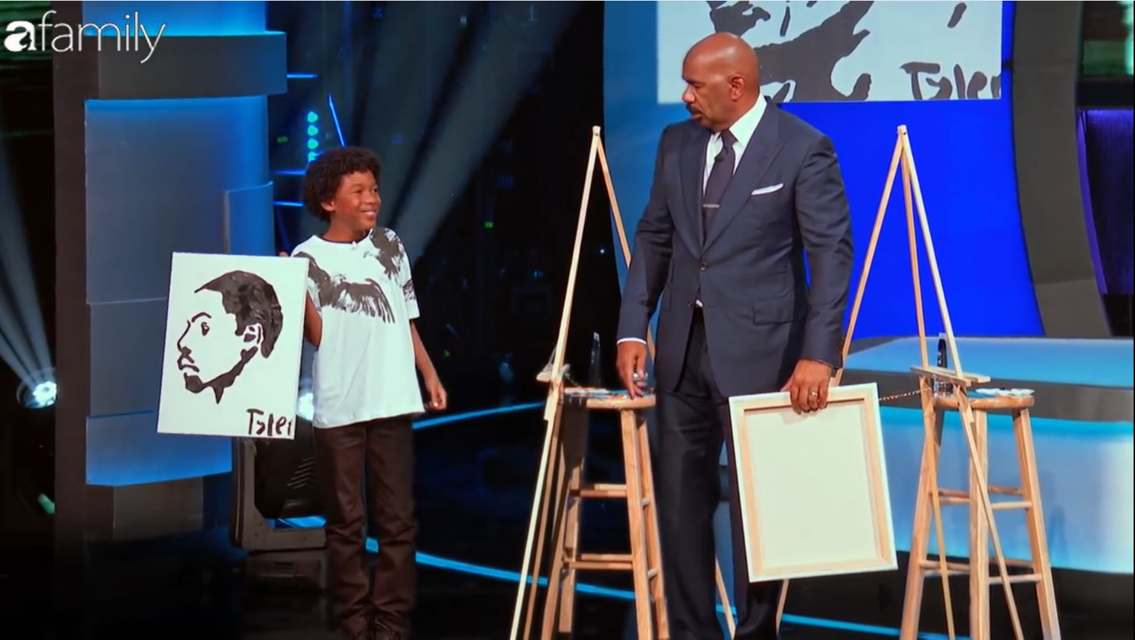 Họa sĩ nhí 11 tuổi khiến cả nước Mỹ kinh ngạc với khả năng vẽ tranh nghệ thuật xuất thần - Ảnh 8. Họa sĩ nhí 11 tuổi khiến cả nước Mỹ kinh ngạc với khả năng vẽ tranh nghệ thuật xuất thần - Ảnh 8.