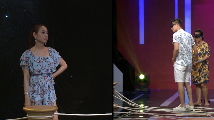 Lâm Khánh Chi liên tục gắt gỏng, khó chịu với chồng trên sóng truyền hình khiến mẹ chồng phải chịu trận - Ảnh 6. Lâm Khánh Chi liên tục gắt gỏng, khó chịu với chồng trên sóng truyền hình khiến mẹ chồng phải chịu trận - Ảnh 6.