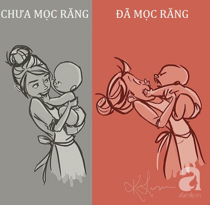 Bộ tranh hài nhưng thật: Những tình huống oái oăm khiến mẹ chỉ muốn “phát điên” khi nuôi con nhỏ - Ảnh 3. Bộ tranh hài nhưng thật: Những tình huống oái oăm khiến mẹ chỉ muốn “phát điên” khi nuôi con nhỏ - Ảnh 3.