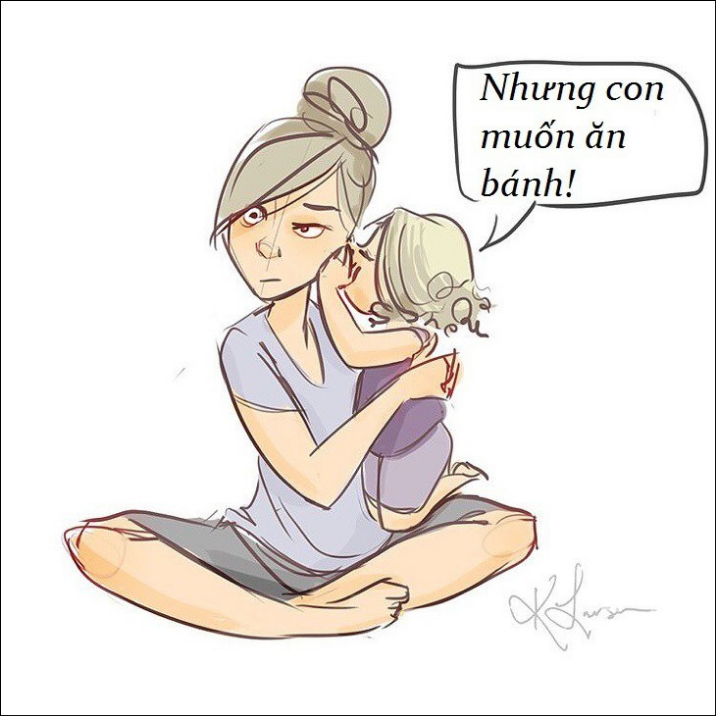 Bộ tranh hài nhưng thật: Những tình huống oái oăm khiến mẹ chỉ muốn “phát điên” khi nuôi con nhỏ - Ảnh 27. Bộ tranh hài nhưng thật: Những tình huống oái oăm khiến mẹ chỉ muốn “phát điên” khi nuôi con nhỏ - Ảnh 27.