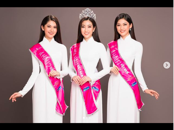 Trước khi kết th&uacute;c nhiệm kỳ, &Aacute; hậu Th&ugrave;y Dung nhận x&eacute;t đầy bất ngờ về Hoa hậu Đỗ Mỹ Linh v&agrave; &Aacute; hậu Thanh T&uacute; - Ảnh 1.