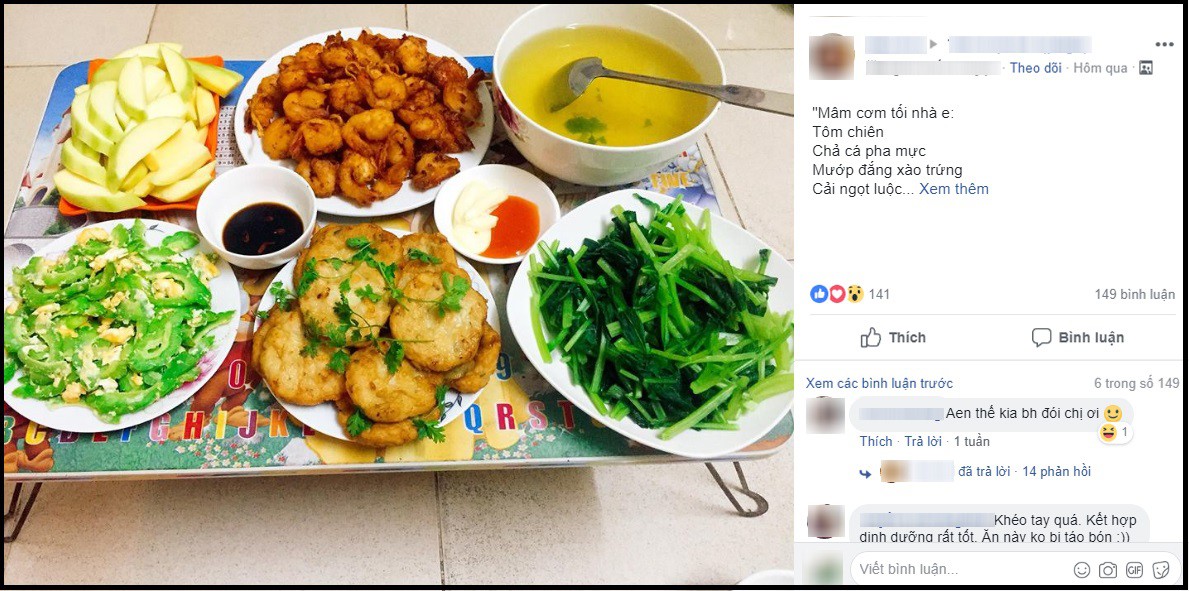 Khoe mâm cơm đầy đủ dinh dưỡng chỉ hết chưa tới 20k, vợ trẻ mách nước bí quyết sống tiết kiệm giữa thủ đô - Ảnh 1. Khoe mâm cơm đầy đủ dinh dưỡng chỉ hết chưa tới 20k, vợ trẻ mách nước bí quyết sống tiết kiệm giữa thủ đô - Ảnh 1.