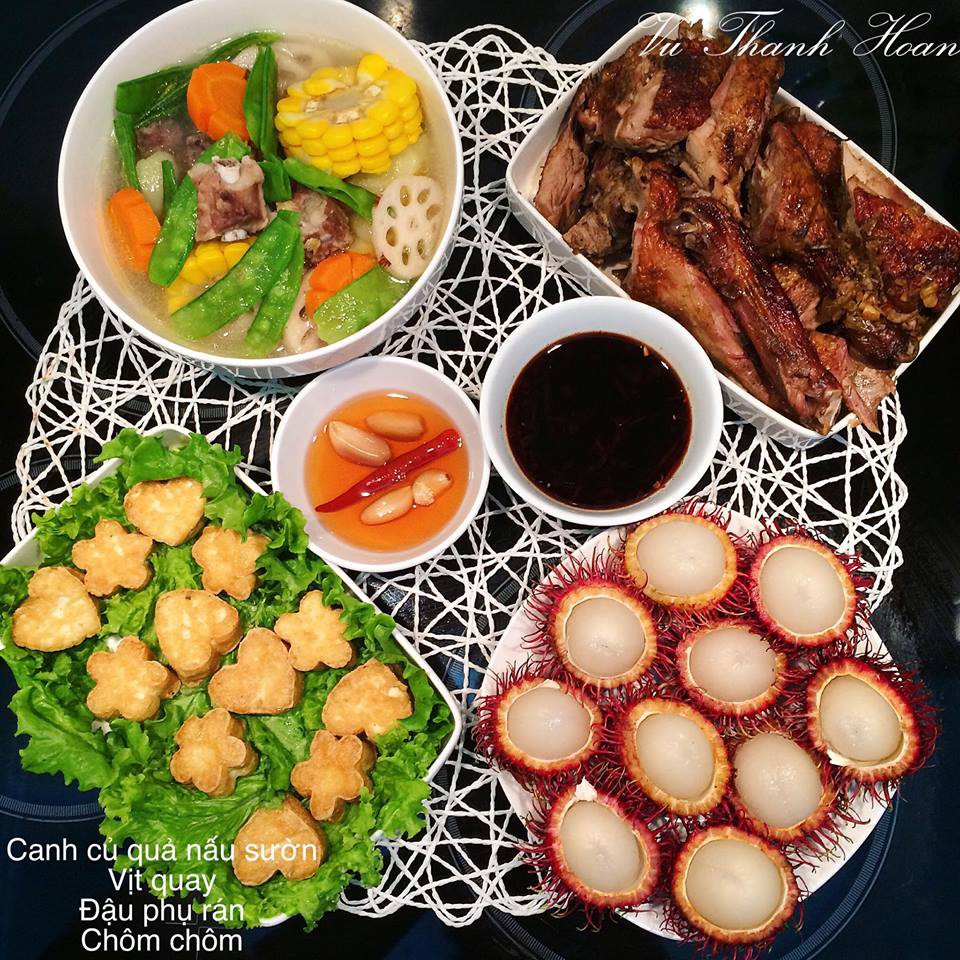 Cô gái 9x chia sẻ 30 mâm cơm tự nấu vừa ngon vừa đẹp ai cũng thích mê - Ảnh 4. Cô gái 9x chia sẻ 30 mâm cơm tự nấu vừa ngon vừa đẹp ai cũng thích mê - Ảnh 4.