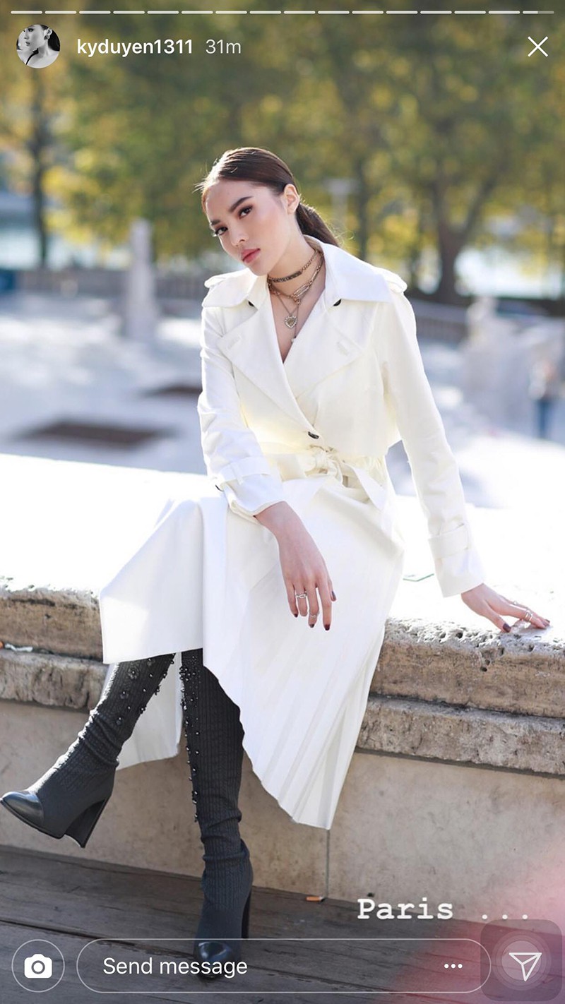 Cùng dự show thời trang tại Paris Fashion Week, đến cả chị đẹp Dara cũng phải lép vế trước Kỳ Duyên - Ảnh 2. Cùng dự show thời trang tại Paris Fashion Week, đến cả chị đẹp Dara cũng phải lép vế trước Kỳ Duyên - Ảnh 2.