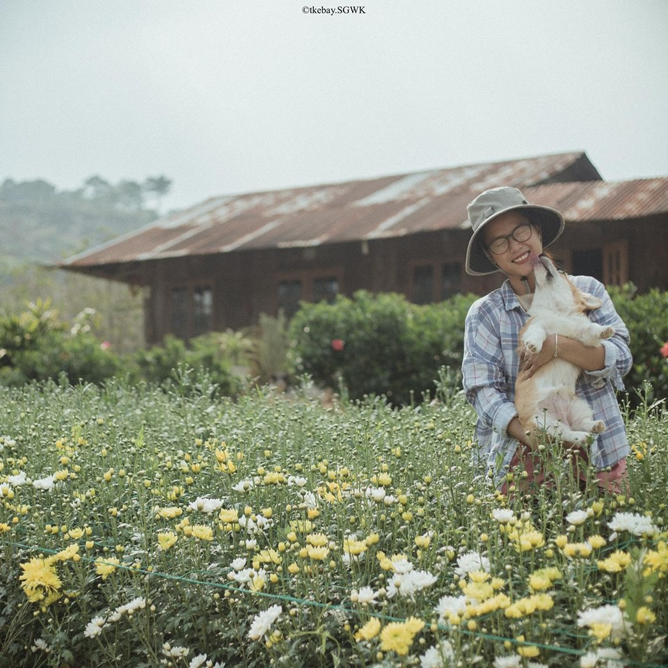 Rời bỏ phố thị, cô gái Sài Gòn lên Đà Lạt cùng bạn trai xây dựng khu vườn giữa núi rừng hoang vu dành cho thú cưng - Ảnh 3. Rời bỏ phố thị, cô gái Sài Gòn lên Đà Lạt cùng bạn trai xây dựng khu vườn giữa núi rừng hoang vu dành cho thú cưng - Ảnh 3.