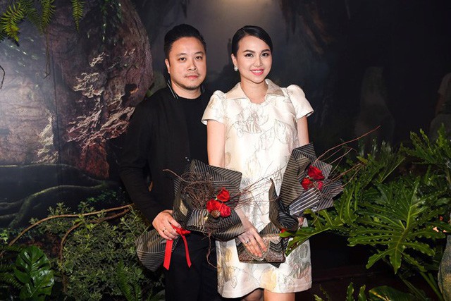 Đinh Ngọc Diệp bất ngờ xuất hiện với bụng bầu 8 th&aacute;ng sau 2 năm rưỡi kết h&ocirc;n - Ảnh 1.