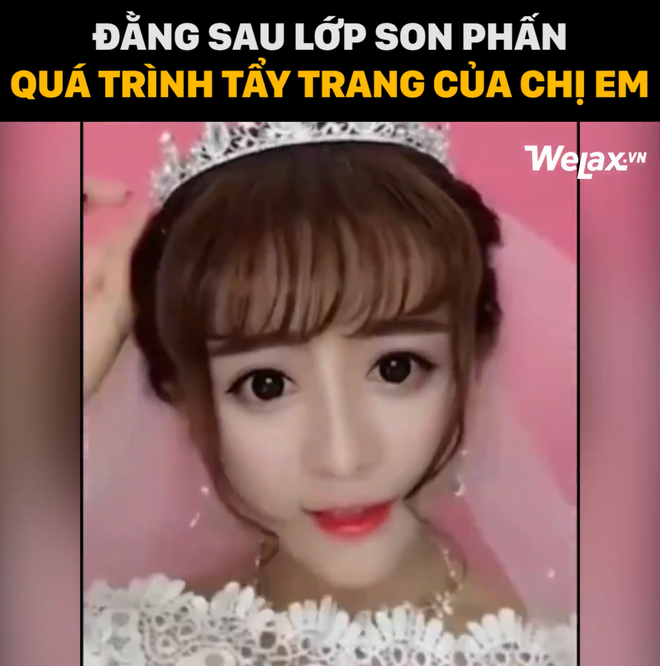 Con gái trước và sau khi tẩy trang: Ảo thôi, đừng ảo quá! - Ảnh 13.