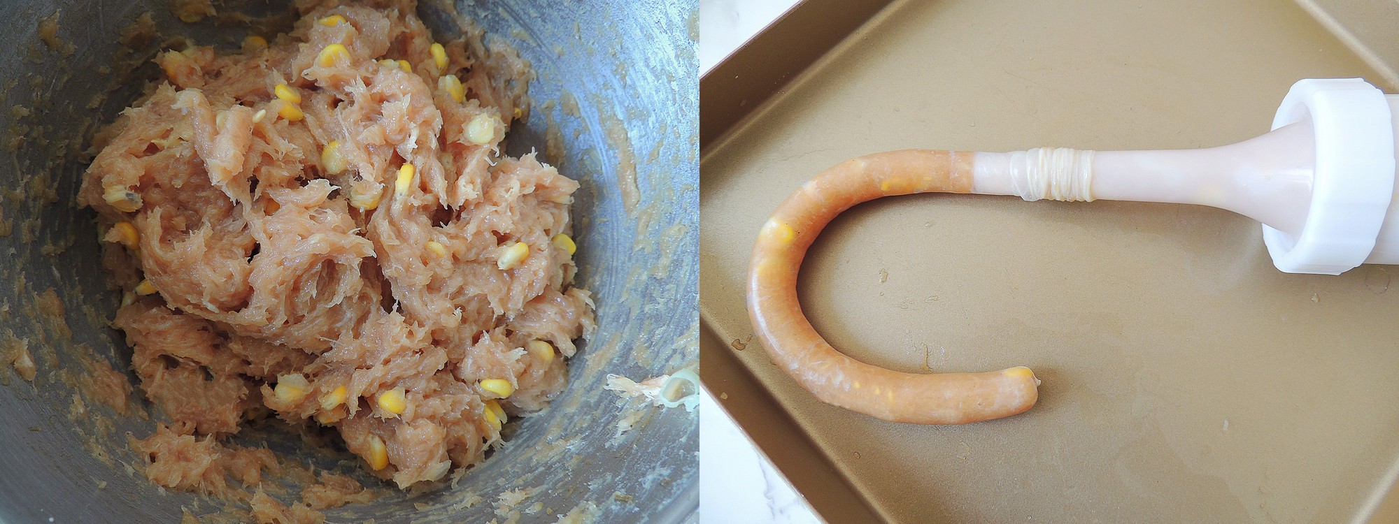 Làm sẵn xúc xích gà, khách đến nhà luôn sẵn sàng có đồ ăn Tết này! - Ảnh 3. Làm sẵn xúc xích gà, khách đến nhà luôn sẵn sàng có đồ ăn Tết này! - Ảnh 3.