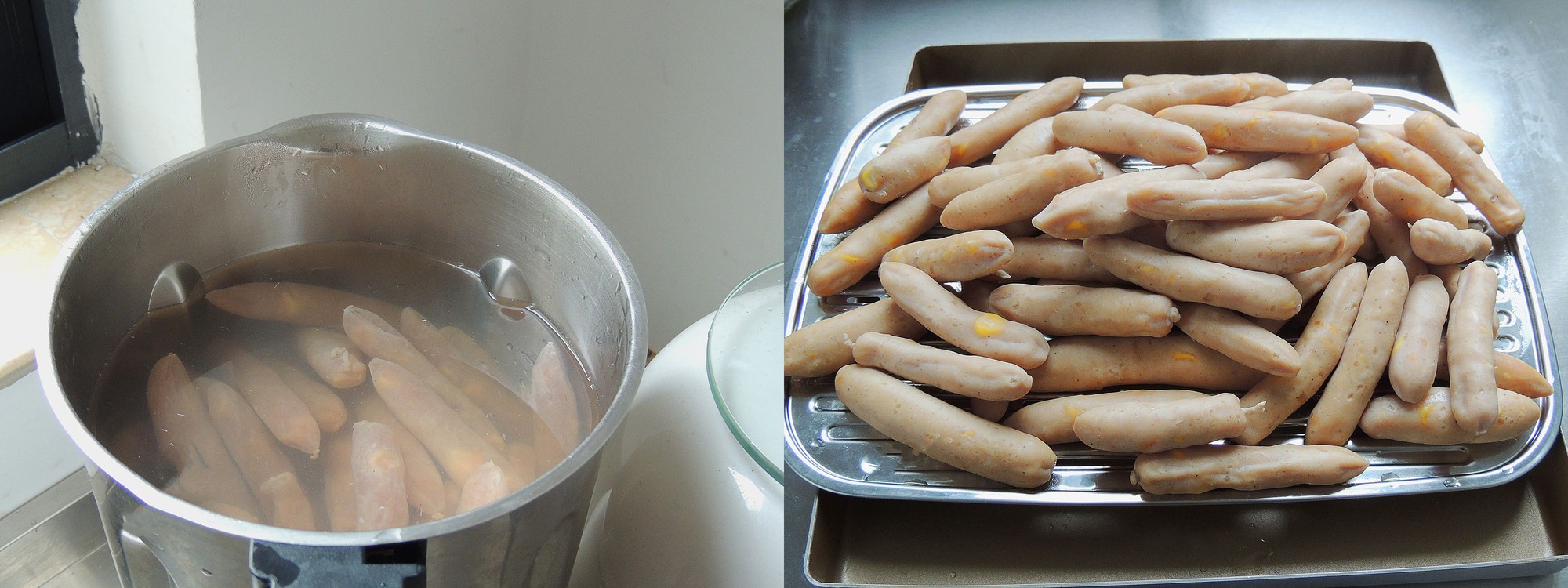 Làm sẵn xúc xích gà, khách đến nhà luôn sẵn sàng có đồ ăn Tết này! - Ảnh 5. Làm sẵn xúc xích gà, khách đến nhà luôn sẵn sàng có đồ ăn Tết này! - Ảnh 5.