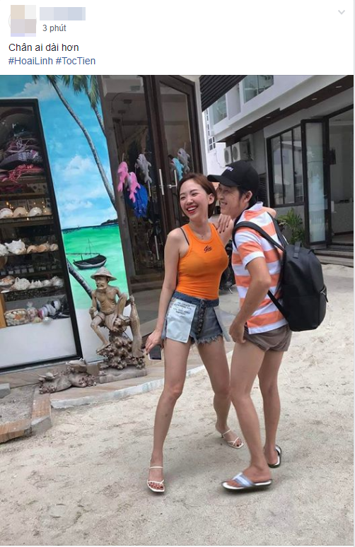 Kh&ocirc;ng phải mỹ nh&acirc;n gợi cảm n&agrave;o kh&aacute;c, T&oacute;c Ti&ecirc;n lại th&iacute;ch đọ ch&acirc;n d&agrave;i với người đ&agrave;n &ocirc;ng quyền lực nhất showbiz n&agrave;y - Ảnh 1.