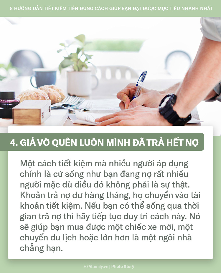 Bạn sẽ cảm thấy hối hận nếu không biết sớm hơn 8 hướng dẫn tiết kiệm tiền cực bổ ích này - Ảnh 4. Bạn sẽ cảm thấy hối hận nếu không biết sớm hơn 8 hướng dẫn tiết kiệm tiền cực bổ ích này - Ảnh 4.