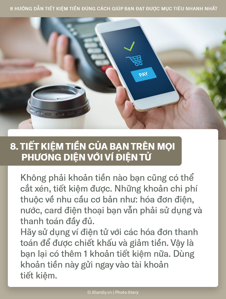 Bạn sẽ cảm thấy hối hận nếu không biết sớm hơn 8 hướng dẫn tiết kiệm tiền cực bổ ích này - Ảnh 8. Bạn sẽ cảm thấy hối hận nếu không biết sớm hơn 8 hướng dẫn tiết kiệm tiền cực bổ ích này - Ảnh 8.