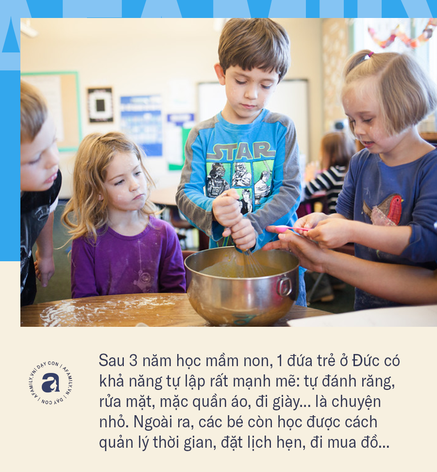 Không học chữ và số, trẻ em Đức được dạy gì ở trường mầm non? Câu trả lời khiến nhiều phụ huynh Việt sửng sốt - Ảnh 4. Không học chữ và số, trẻ em Đức được dạy gì ở trường mầm non? Câu trả lời khiến nhiều phụ huynh Việt sửng sốt - Ảnh 4.