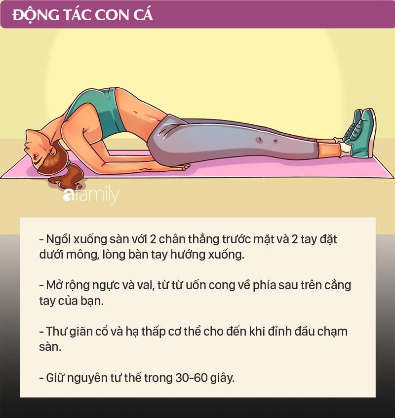 8 động tác nếu tập trước khi ngủ sẽ giúp bạn ngủ ngon như em bé, sáng hôm sau càng thoải mái hơn - Ảnh 4. 8 động tác nếu tập trước khi ngủ sẽ giúp bạn ngủ ngon như em bé, sáng hôm sau càng thoải mái hơn - Ảnh 4.